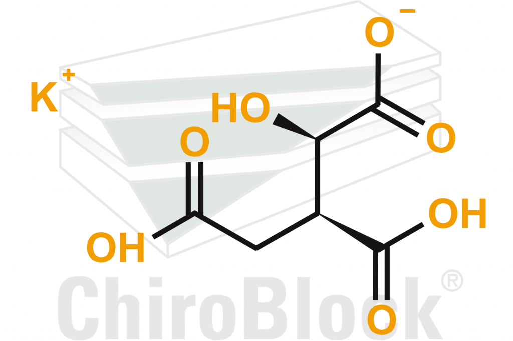 structure of isocitric acid isocitronensäure